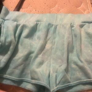 Victoria's Secret Sky Blue Athletic Shorts